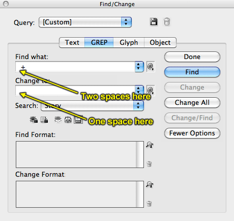 Remove multiple spaces screenshot